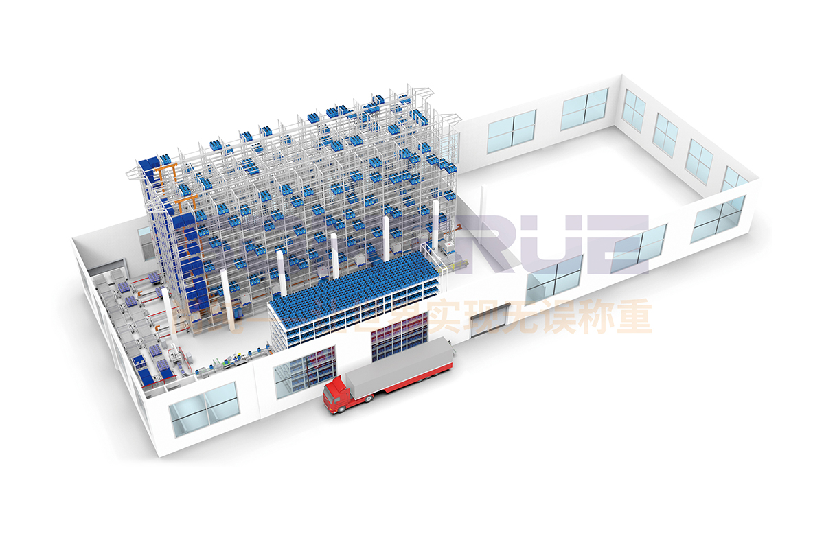 空桶庫(kù)+灌裝線+立體倉(cāng)庫(kù)